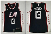 Clippers 13 Paul George Navy City Edition Nike Swingman Jersey,baseball caps,new era cap wholesale,wholesale hats